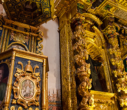 Pulpit of the Church of San Pedro Apóstol